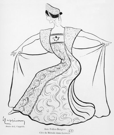 Cleo de Merode en el ballet pantomima 